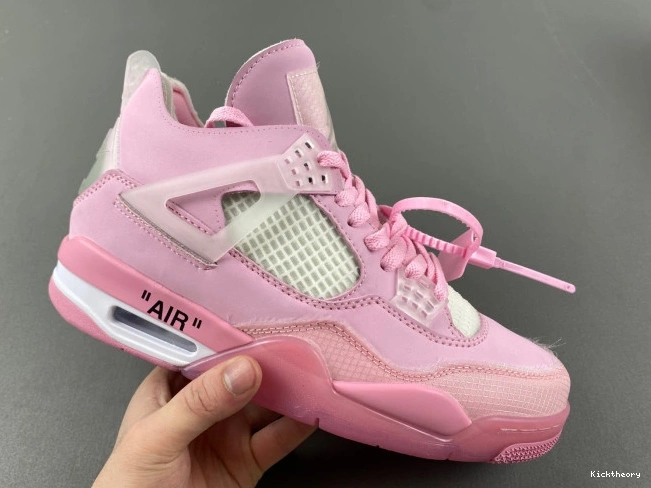 Kick Theory OFF-WHITE PINK X 4 JORDAN 0814